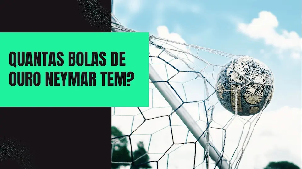 Quantas Bolas de Ouro Neymar Tem? A Jornada de Um dos Maiores Craques do Futebol 25 Black and Green Modern Soccer Presentation