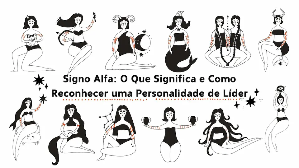 Black and White Minimalist Zodiac Signs Presentation