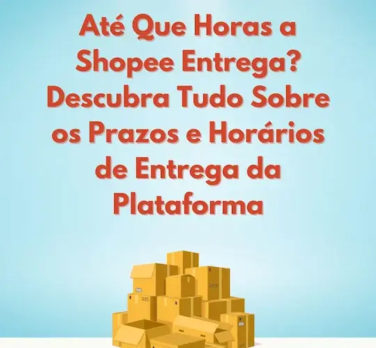 Até Que Horas a Shopee Entrega? Descubra Tudo Sobre os Prazos e Horários de Entrega da Plataforma 39 Blue Simple Illustration Fashion Product Flash Sale Instagram Post