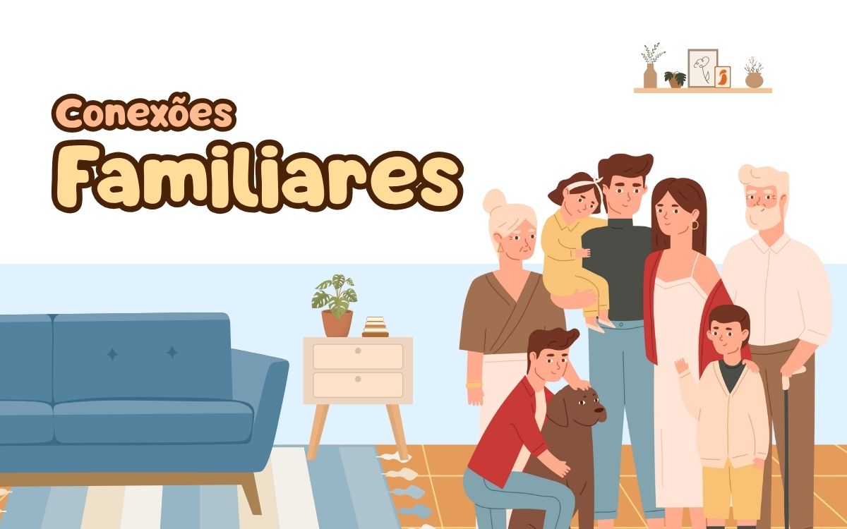 Conexão Familiar: o elo invisível que fortalece laços e transforma gerações 25 Blue and Brown Illustrated International Day Of Families Presentation