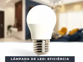 Dark Blue and White Professional LED Light Bulb Instagram Post 1