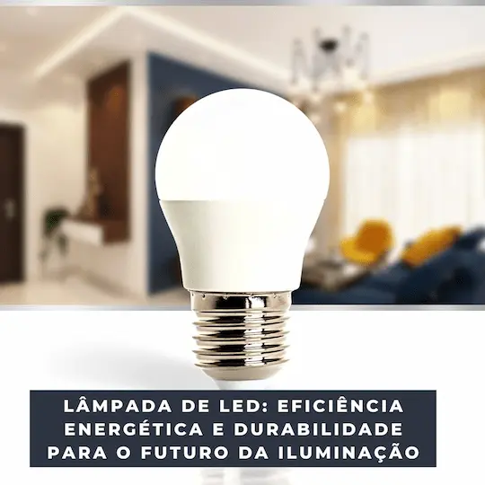 Lâmpada de LED: Eficiência Energética e Durabilidade para o Futuro da Iluminação 25 Dark Blue and White Professional LED Light Bulb Instagram Post 1