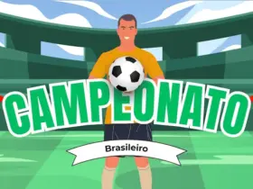 Green Illustration Soccer Presentation