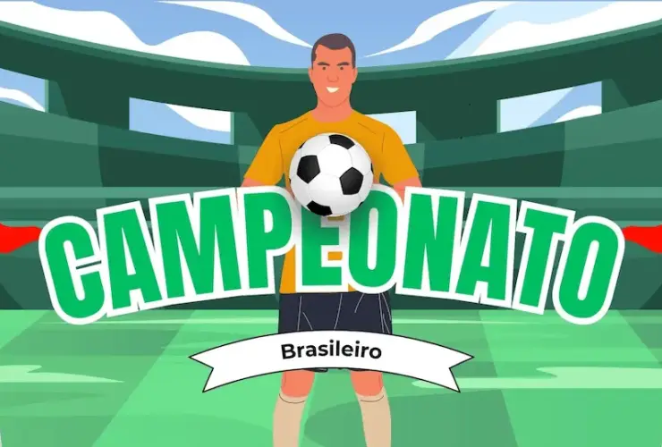 Green Illustration Soccer Presentation
