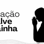 Miniatura do youtube oracao do dia minimalista branco e preto