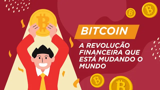 Red and Yellow Illustration Cryptocurrency YouTube Thumbnail